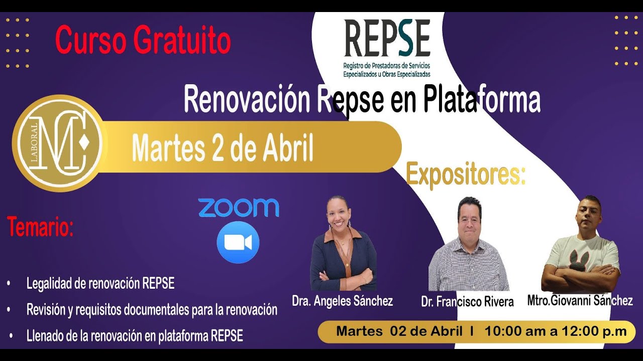 Renovación Repse en Plataforma