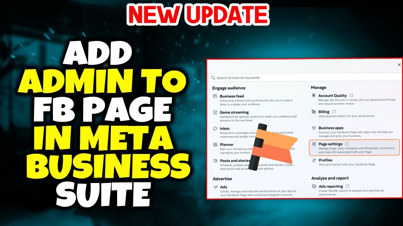 How To Add Admin To Facebook Page In Meta Business Suite - Full Guide