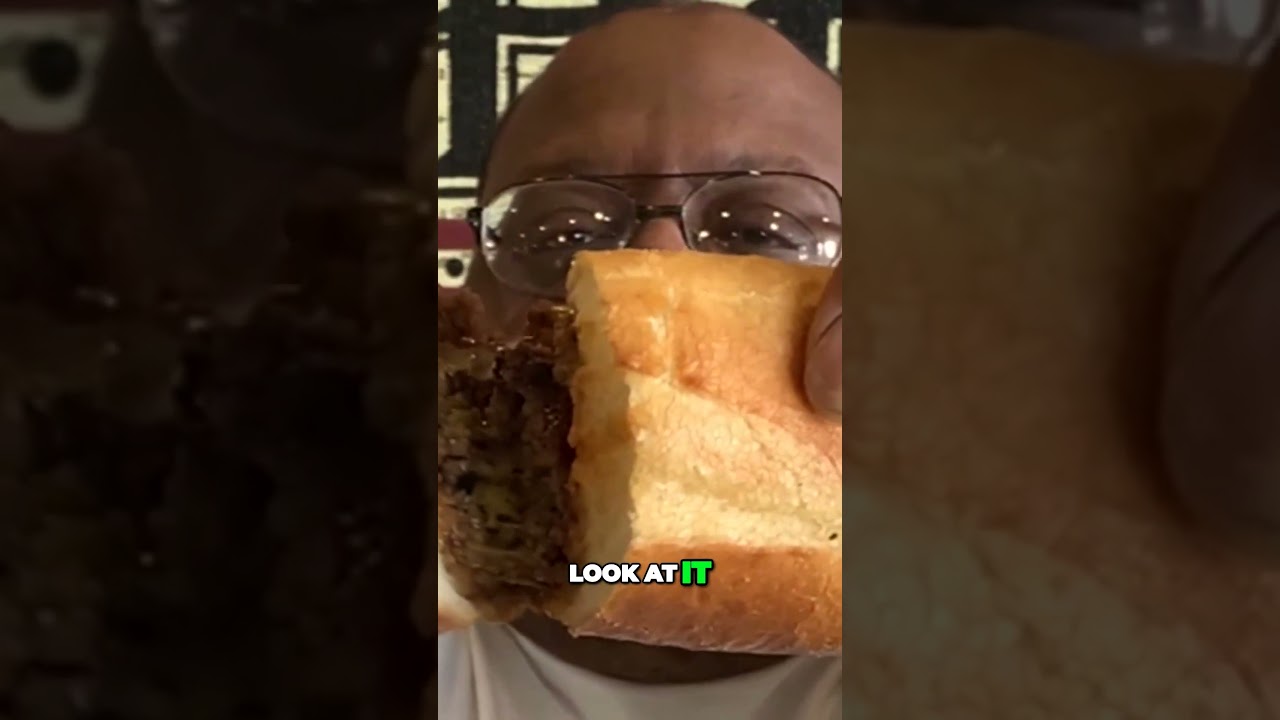 Take A Look At The Chopped Cheese Sandwich From Outta Bronx #sandwich #foodreview #cheesesteak #fyp