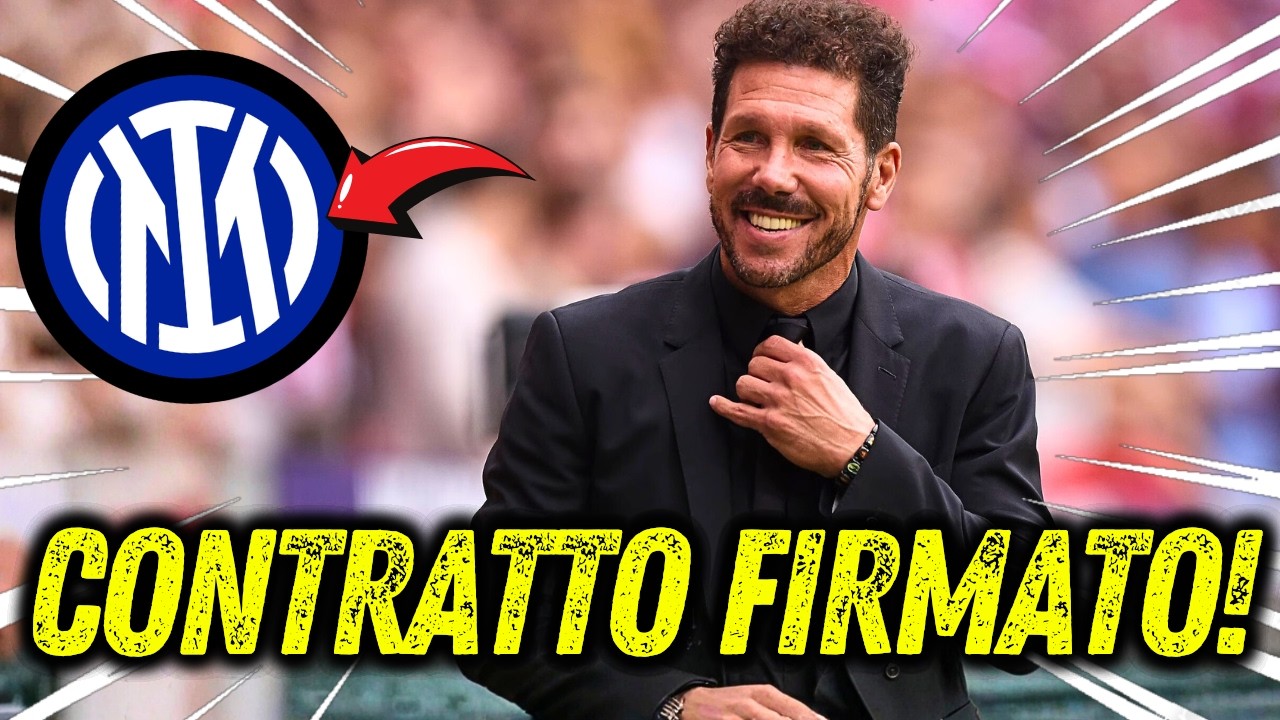 BOMBA IN ITALIA! SIMEONE È IL NUOVO ALLENATORE DELL’INTER? I DETTAGLI DELL’ACCORDO PRE-CONTRATTUALE!