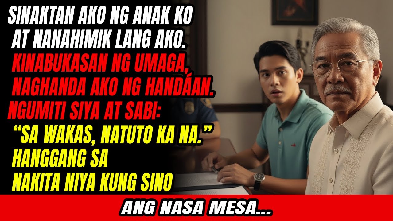 Sinaktan Ako ng Anak Ko. Kinaumagahan, Inihain Ko sa Kanya ang Almusal… at ang Hustisya.