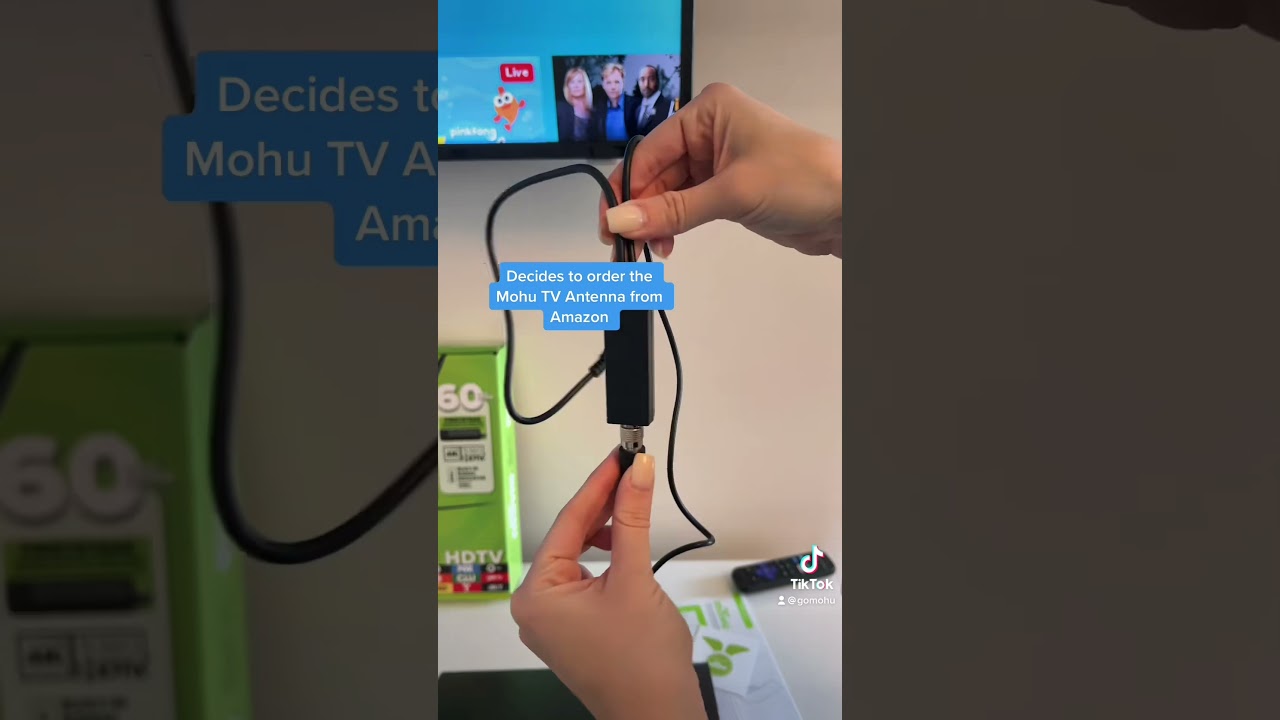 NEVER pay another cable bill again with a MOHU TV Antenna!