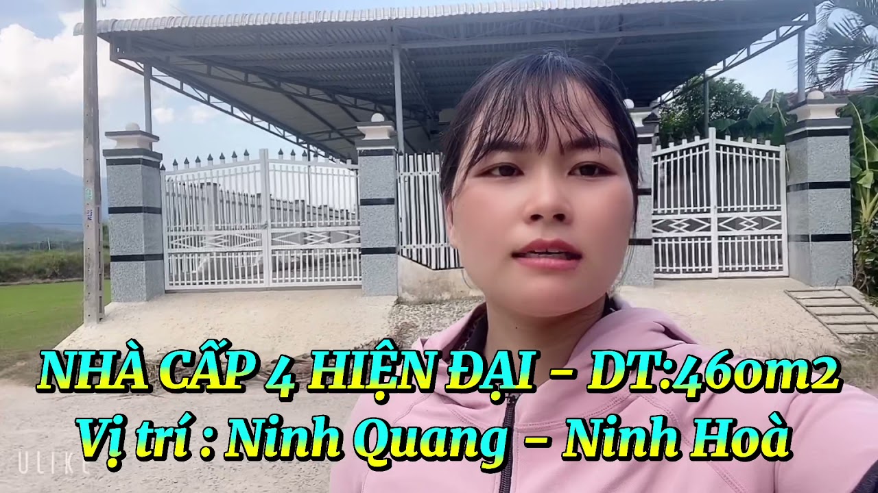 Bán nhà cấp 4 mới xây. Vị trí : Ninh quang - Ninh Hoà - Khánh hoà