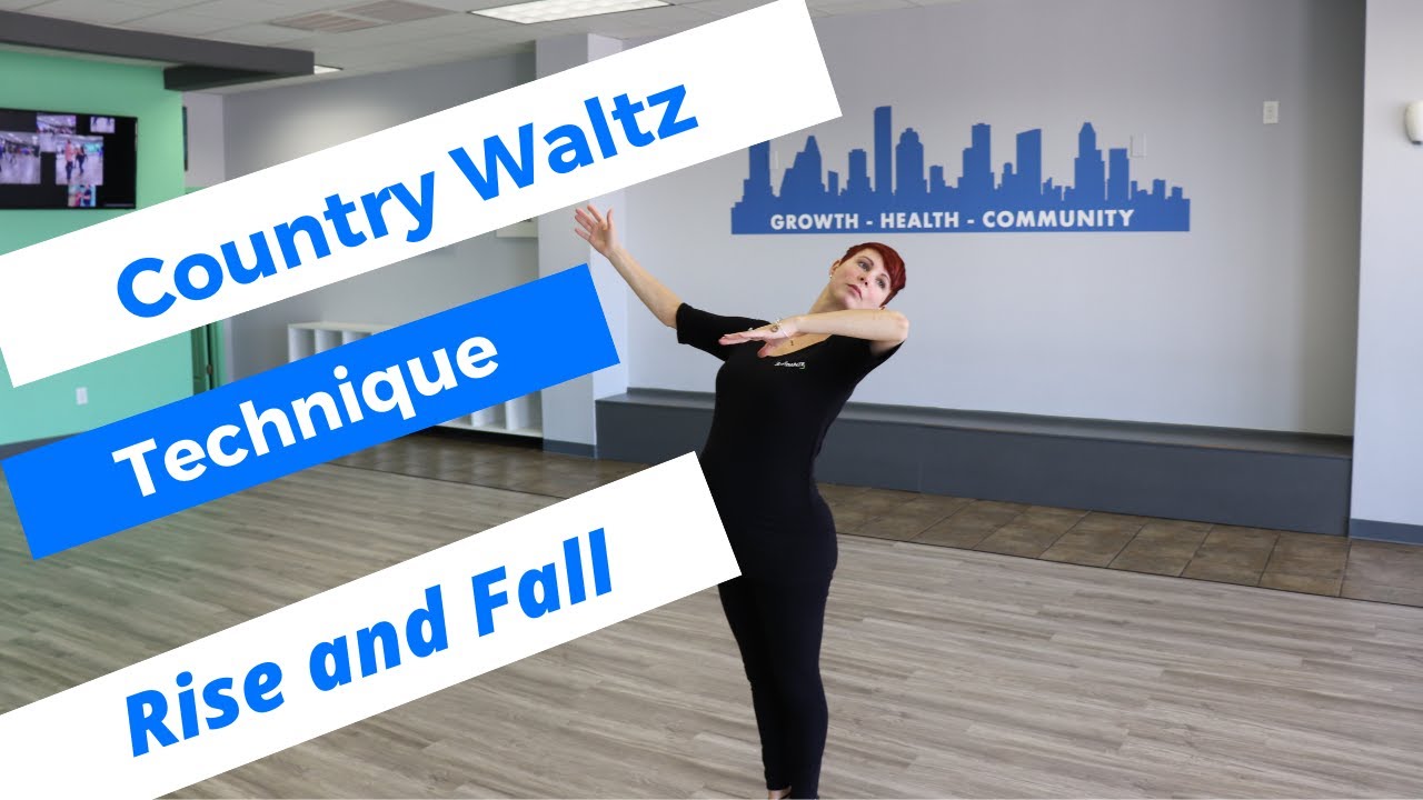 Country Dancing Technique (Waltz Rise and Fall Tutorial)