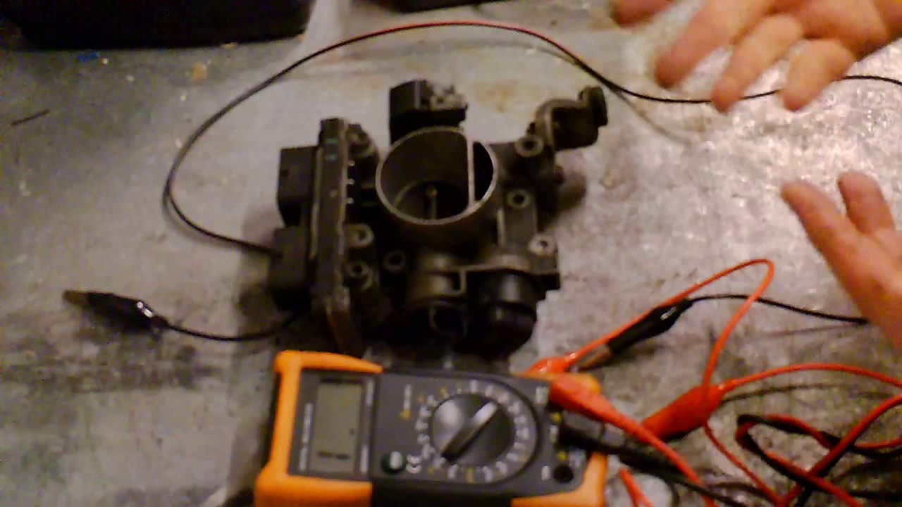 Fiat Punto Throttle position sensor testing