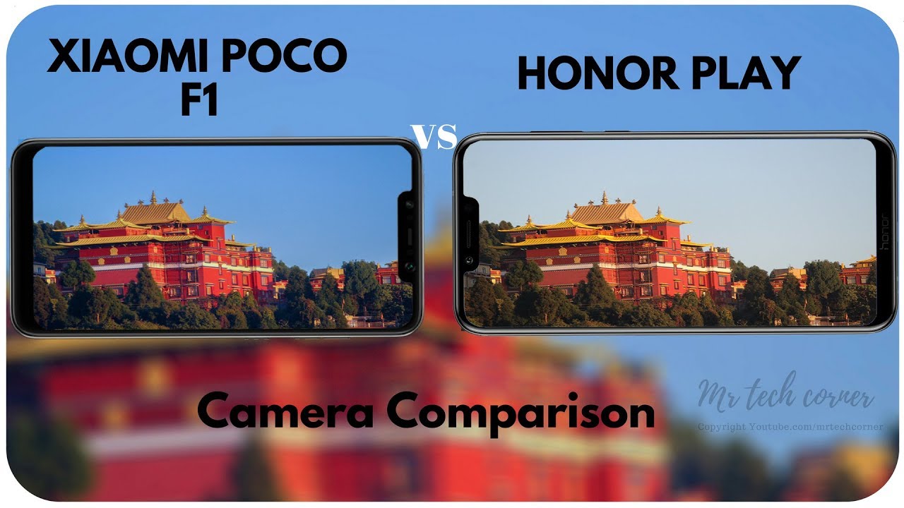 Xiaomi Poco F1 vs Honor Play Camera Test Comparison
