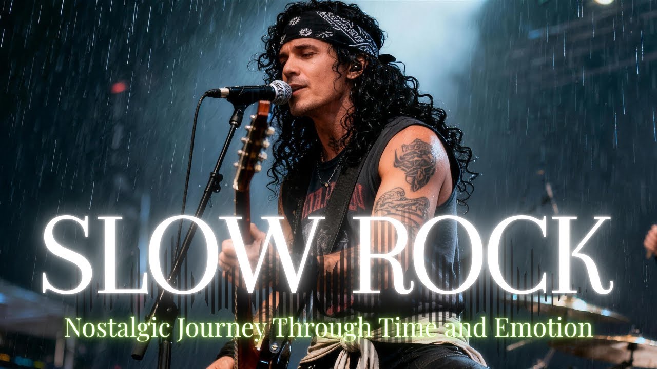 🎧 Slow Rock Power Ballad: Simple Love Songs for Relaxation 💛
