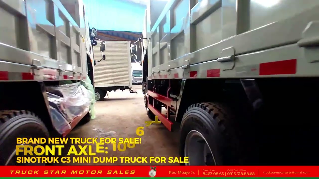Sinotruk C3 Mini Dump Truck 4x4 | 4.5 Cubic | Euro2 | Brand New Truck For Sale