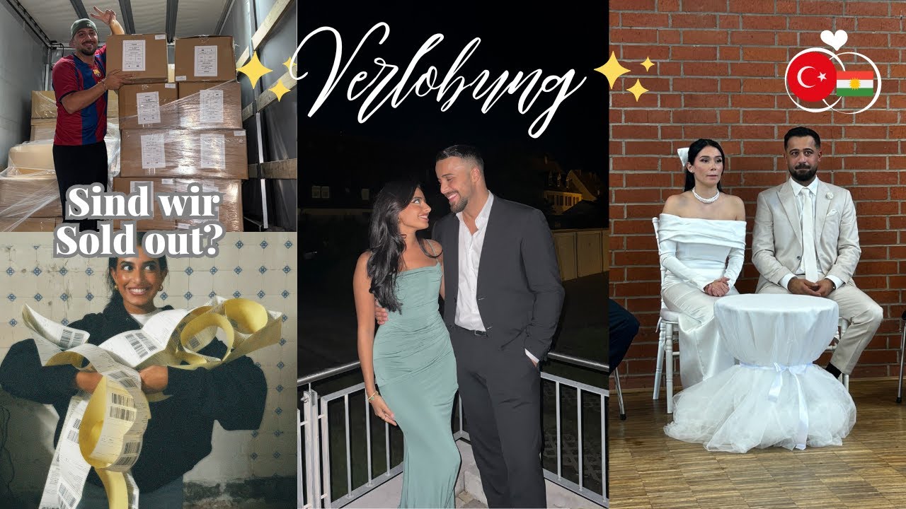 KURDISCH/TÜRKISCHE VERLOBUNG 👰🏽  & BIRGANI LAUNCH OMG 🥳 | Sara & Dolunay