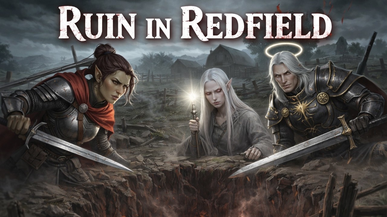 Our First D&D One-Shot… The Crowbar Incident 😅⚔️