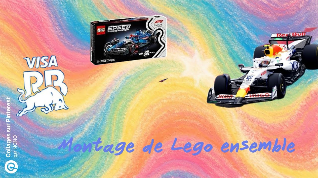 On monte la LEGO visa Red Bull ￼