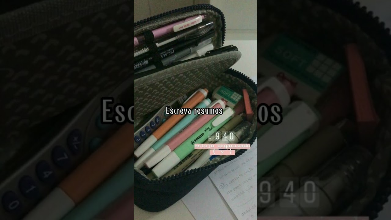 Dicas para voc&ecirc; tirar boas notas na escola ✨ #aesthetic #deixaolike