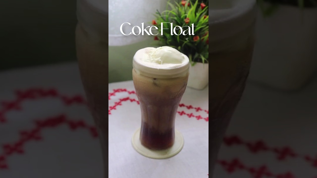 Coke float recipe | #Coke #vanilla #icecream | #Easy #Recipe | Summer easy drink