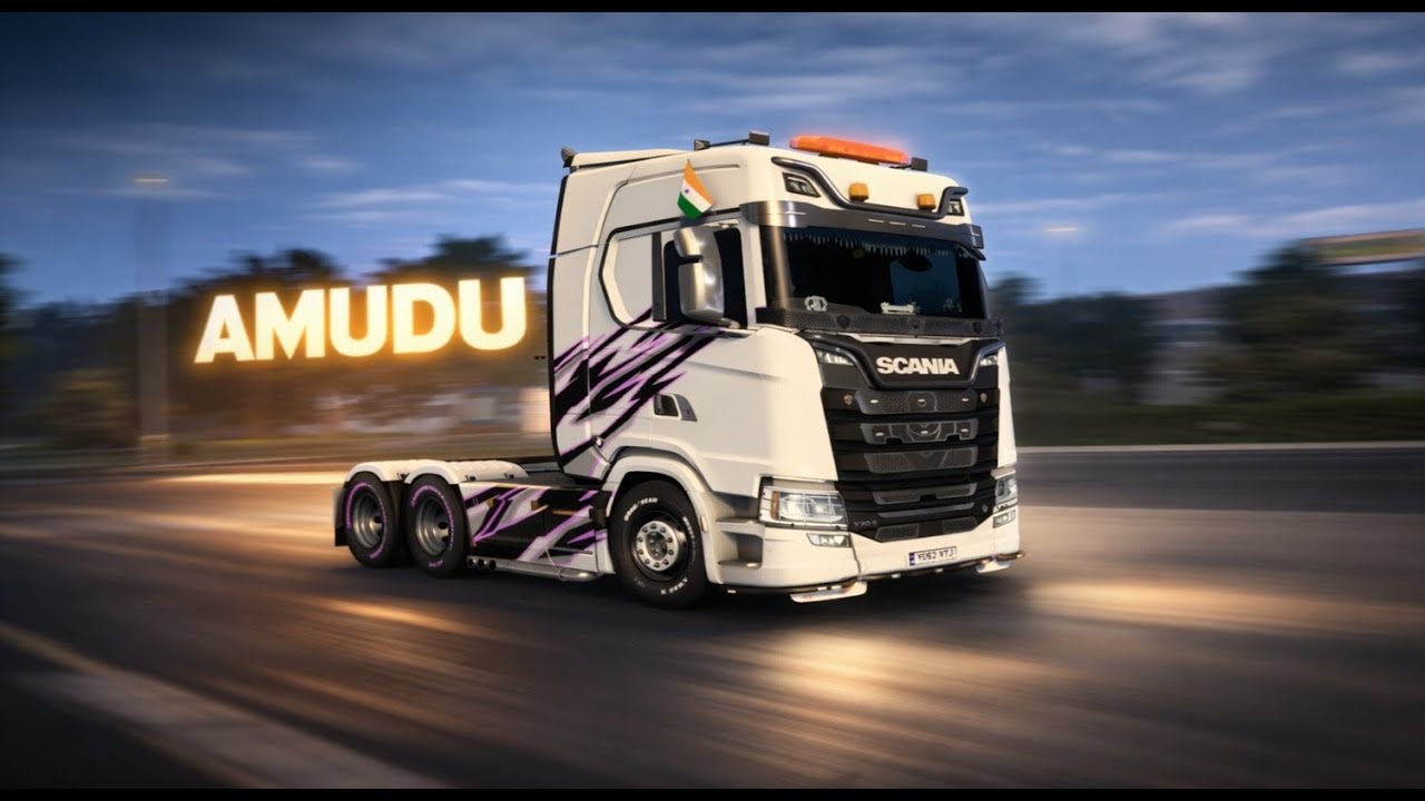 Euro Truck Simulator 2 | Chill Night Drive 🚛🌙 | Relaxing ETS2 Live Stream#EuroTruckSimulator2#ETS2