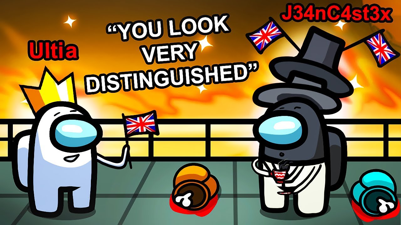 UNE GAME IMPOSTEUR 100% EN ANGLAIS - Among Us Ultia ft Pokimane, Antoine Daniel, MV, Ponce, Xari...