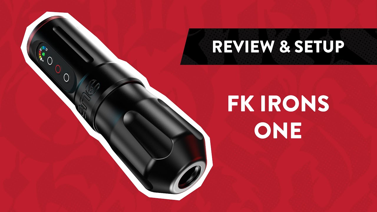 FK Irons ONE Wireless Tattoo Machine | Review, Setup & Unboxing