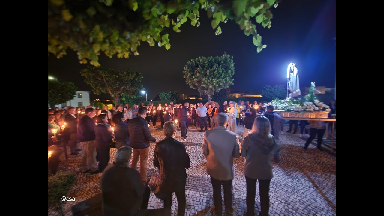 Procissão de velas 27 05 23 FORJÃES