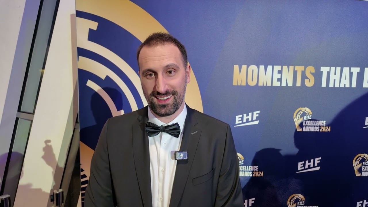 Indira Kastratović i Igor Vori u HALL OF FAME EHF-a.