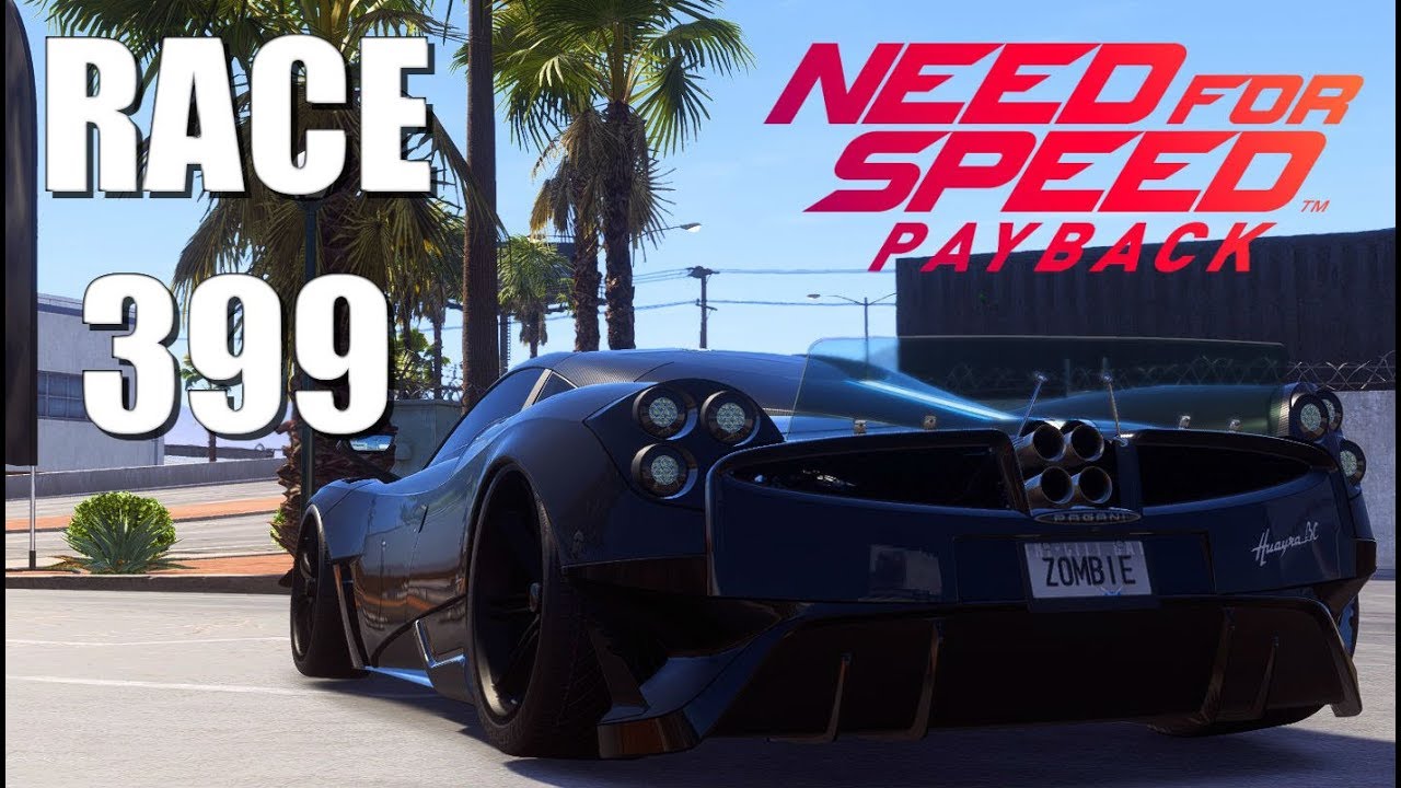 Need For Speed Payback Pagani Huayra BC Race Performance and Customization