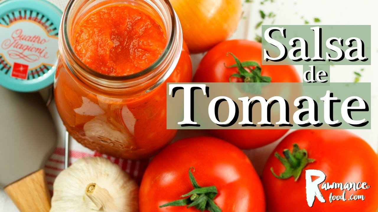 COMO HACER SALSA DE TOMATE VEGANA PARA PIZZA | Receta Vegana