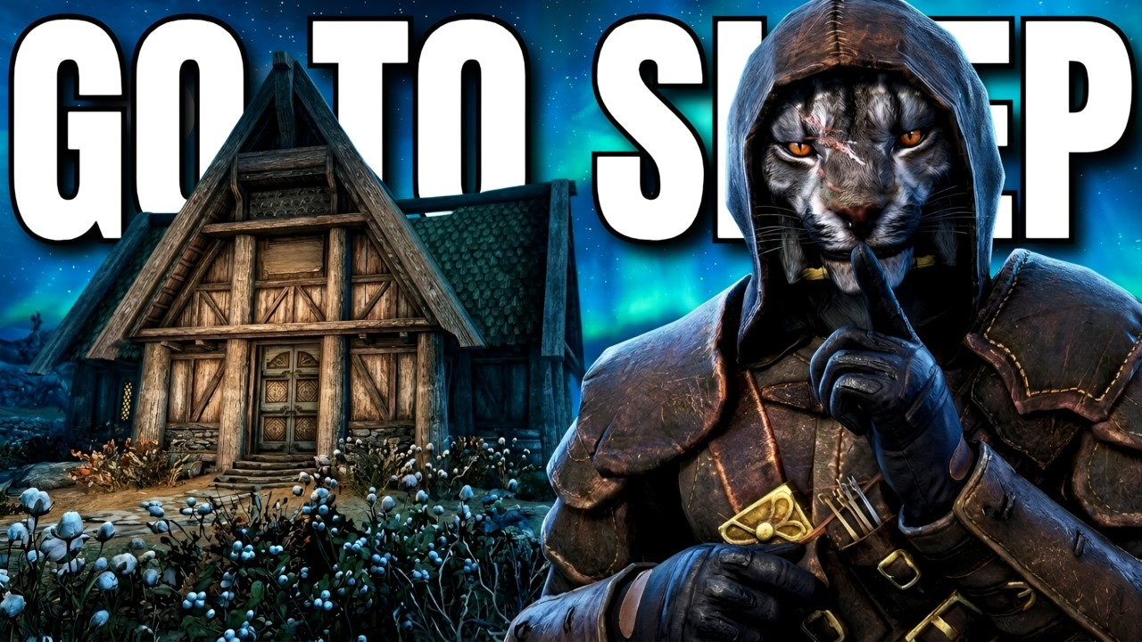 Fall Asleep While I Quietly Rob People In Skyrim