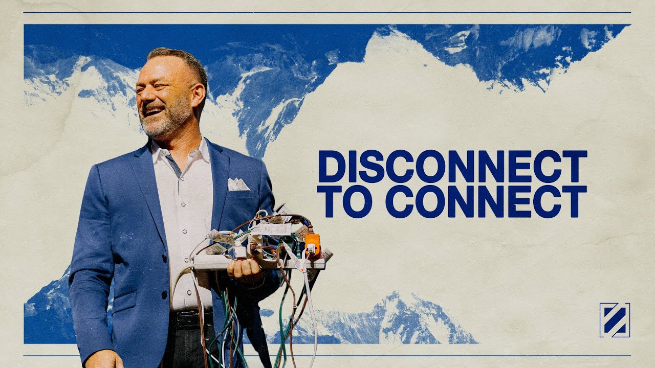 Disconnect to Connect | The Rhythms of Jesus | Pastor Waylon Sears