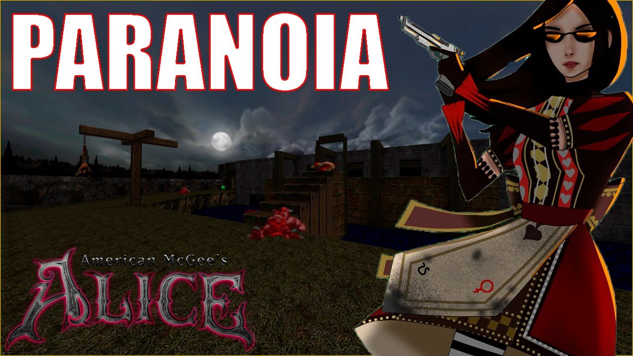 DOOM mod - Alice: Toys of Madness - Hell Ground wad - walkthrough map PARANOIA