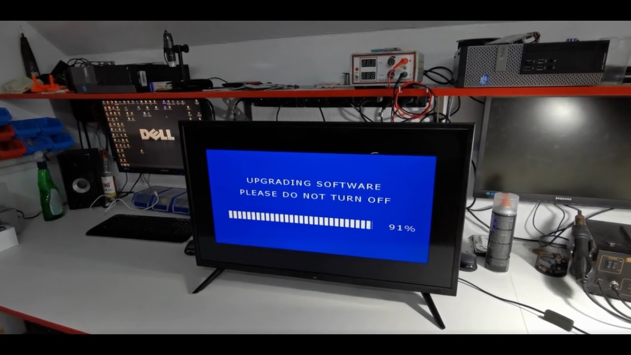 Actualizare USB reinstalare Soft Tv Update soft televizor