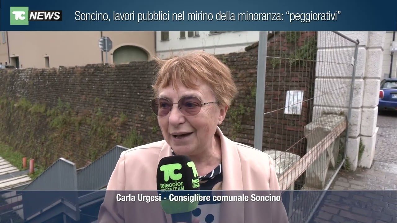 Soncino, lavori pubblici nel mirino della minoranza: “peggiorativi”