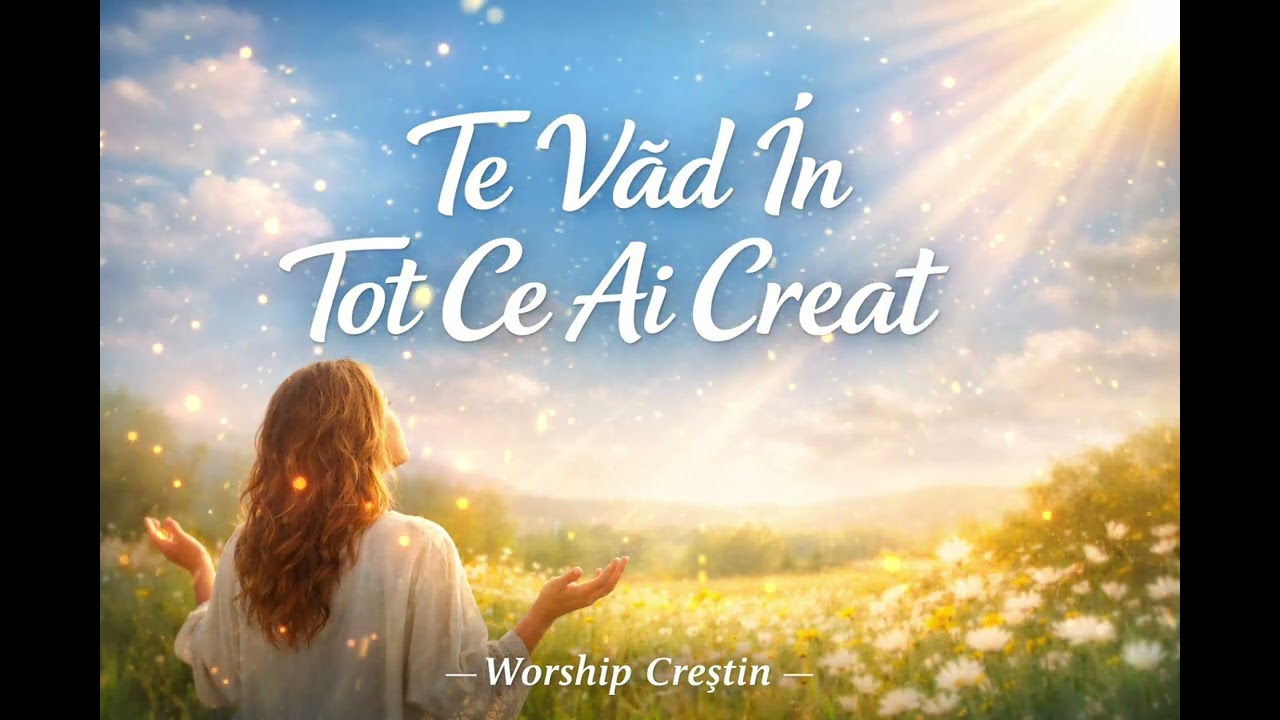 Te Văd În Tot Ce Ai Creat | Worship Creștin  | Rugăciune Cântată