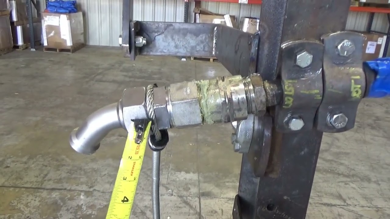 Testing the CC5 16 Cable Choker at 4400 PSI