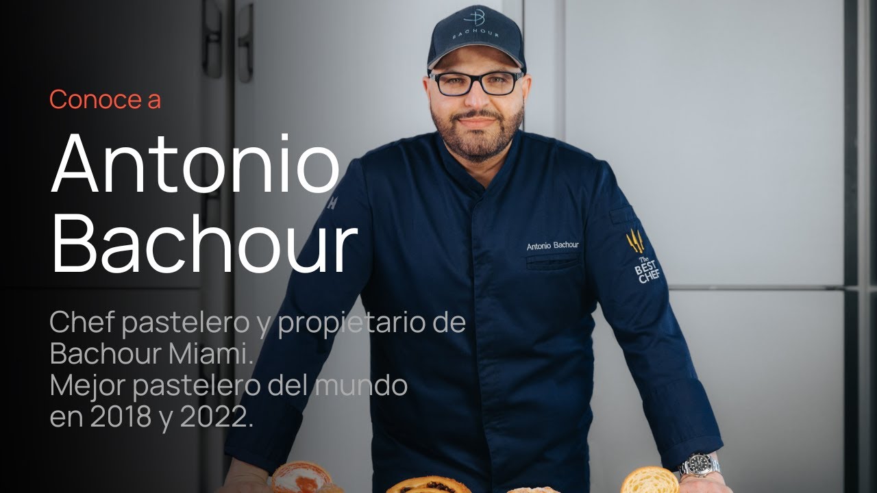 Entrevista con Antonio Bachour, profesor de Scoolinary del Curso Petits Gâteaux