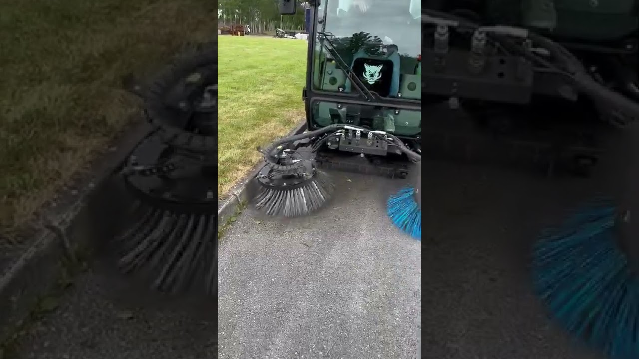 Multihog CV Sweeper - Weed Brush Attachment