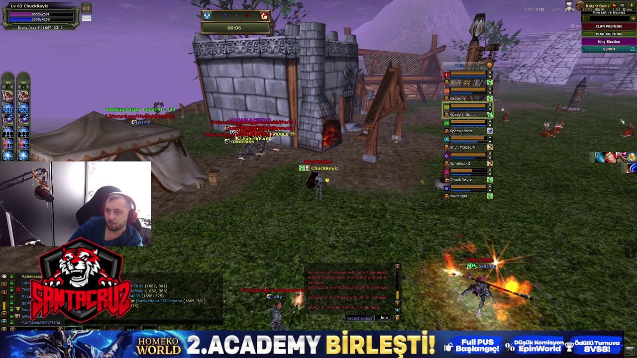 🏆Yıkılmaz Kale Homekoworld 🏆 HomekoWorld İlk Academy Binlerce Oyuncuyla Birleşti! |#hkw #ko #knight