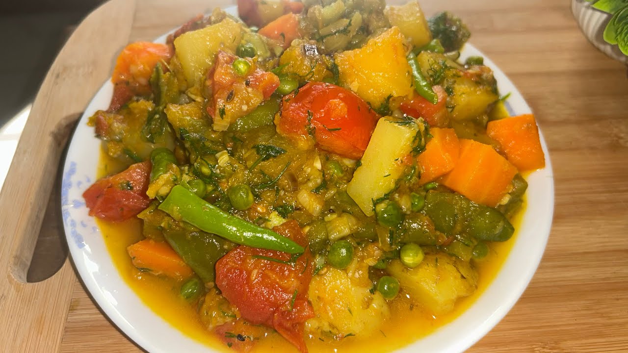 শীতকালীন সবজি দিয়ে সবজি রেসিপি। 