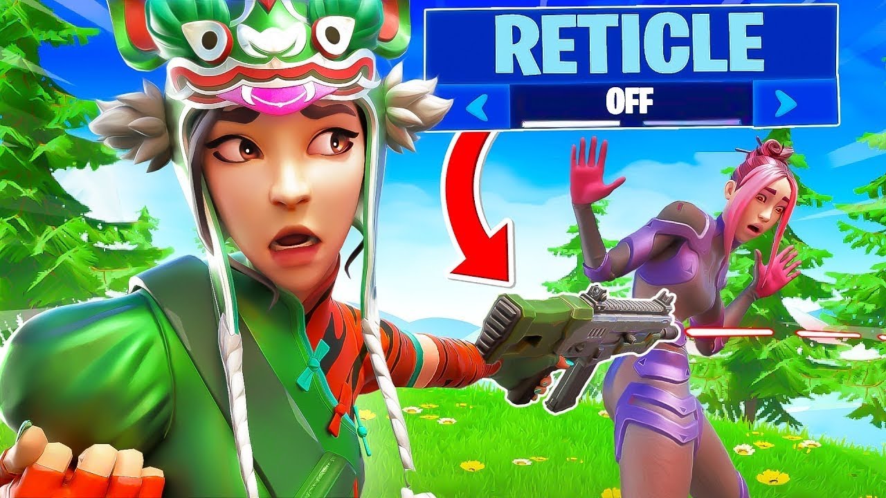 جربت ألعب بدون نقطة الايم في فورتنايت 😱