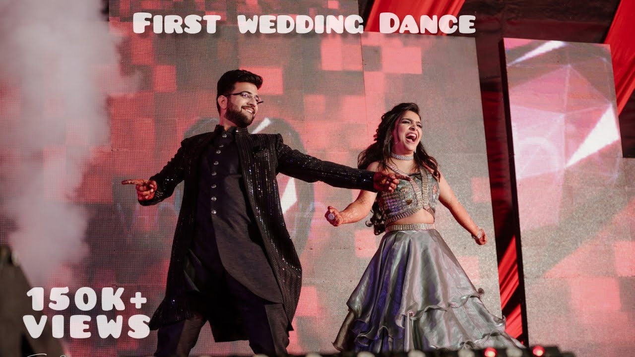 Bride & Groom's First Wedding Performance | Indian Sangeet | Couple Dance | Ainvayi Ainvayi | Jugnu