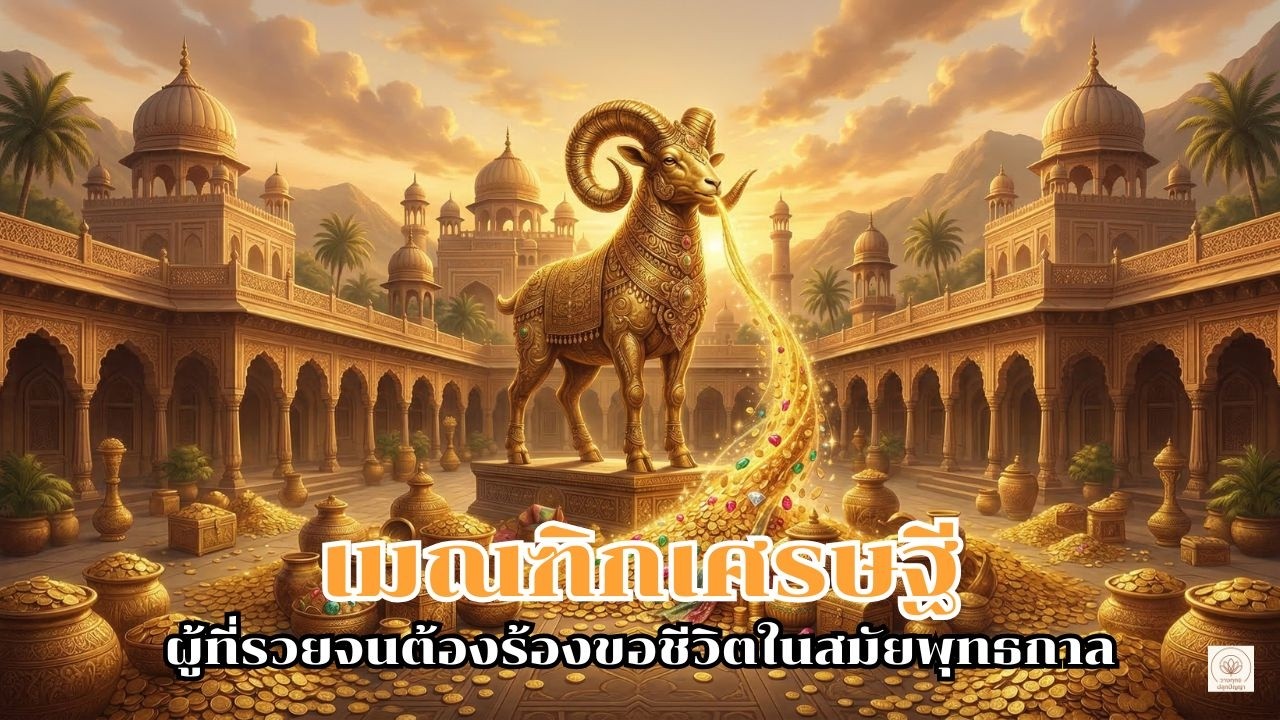 เมณฑิกเศรษฐี | ผู้ที่รวยจนต้องร้องขอชีวิตในสมัยพุทธกาล