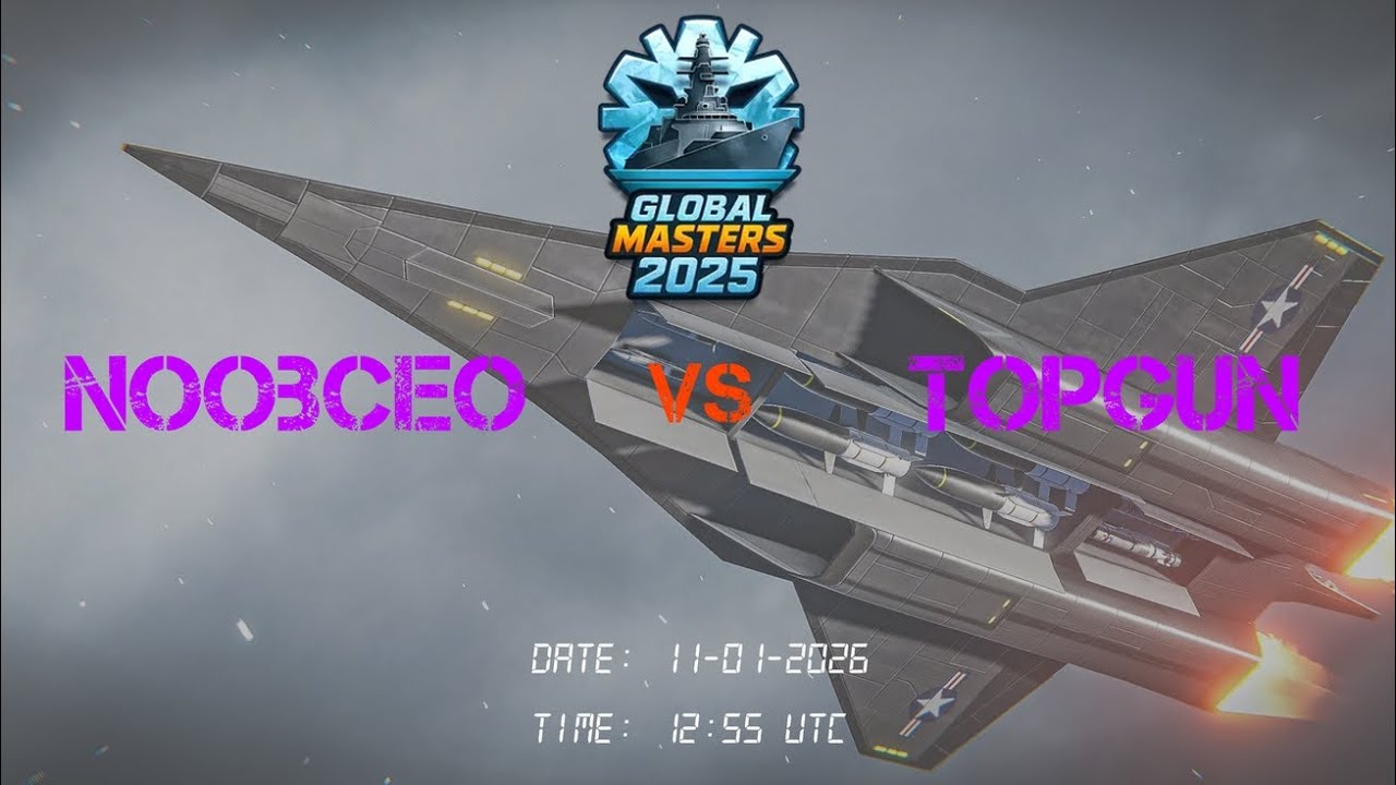NOOBCEO vs TOPGUN | PO - LB | R1 | Global Master 2025
