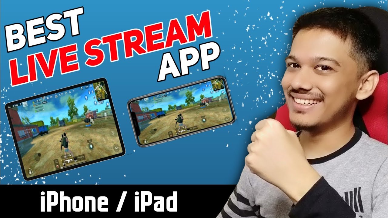 Best Live Stream App For iOS | iPhone / iPad | Add Stream Overlay On iPad
