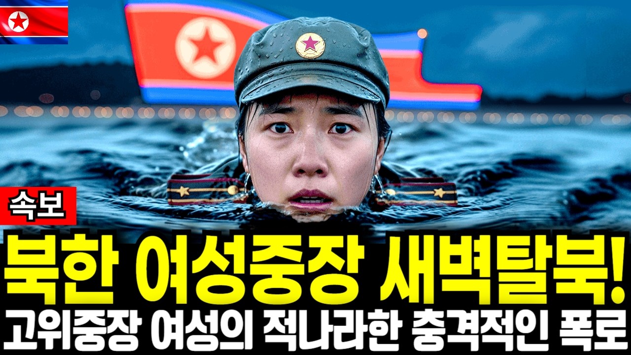 북한 최연소 중장의 목숨을 건 새벽탈출! 해협을 건너서 지킨 진실은? 탈북사연 탈북스토리