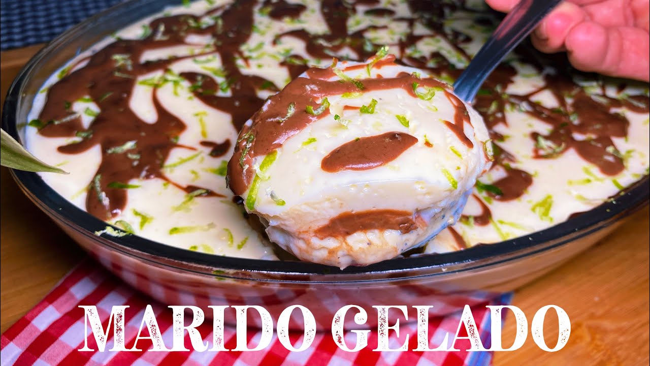 MARIDO GELADO - MOUSSE EM CAMADAS