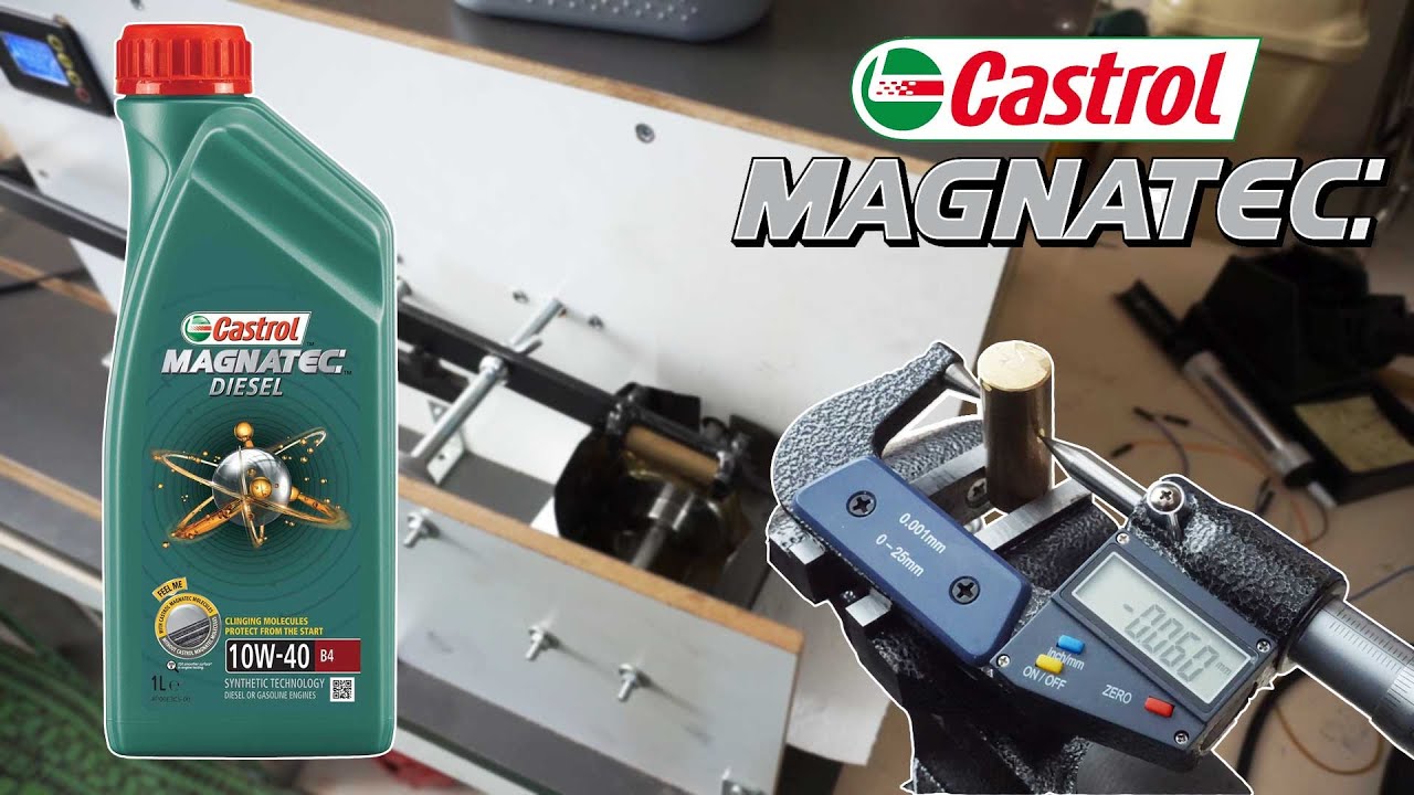Castrol Magnatec Diesel 10w40 B4 Yağ Sürtünme Testi