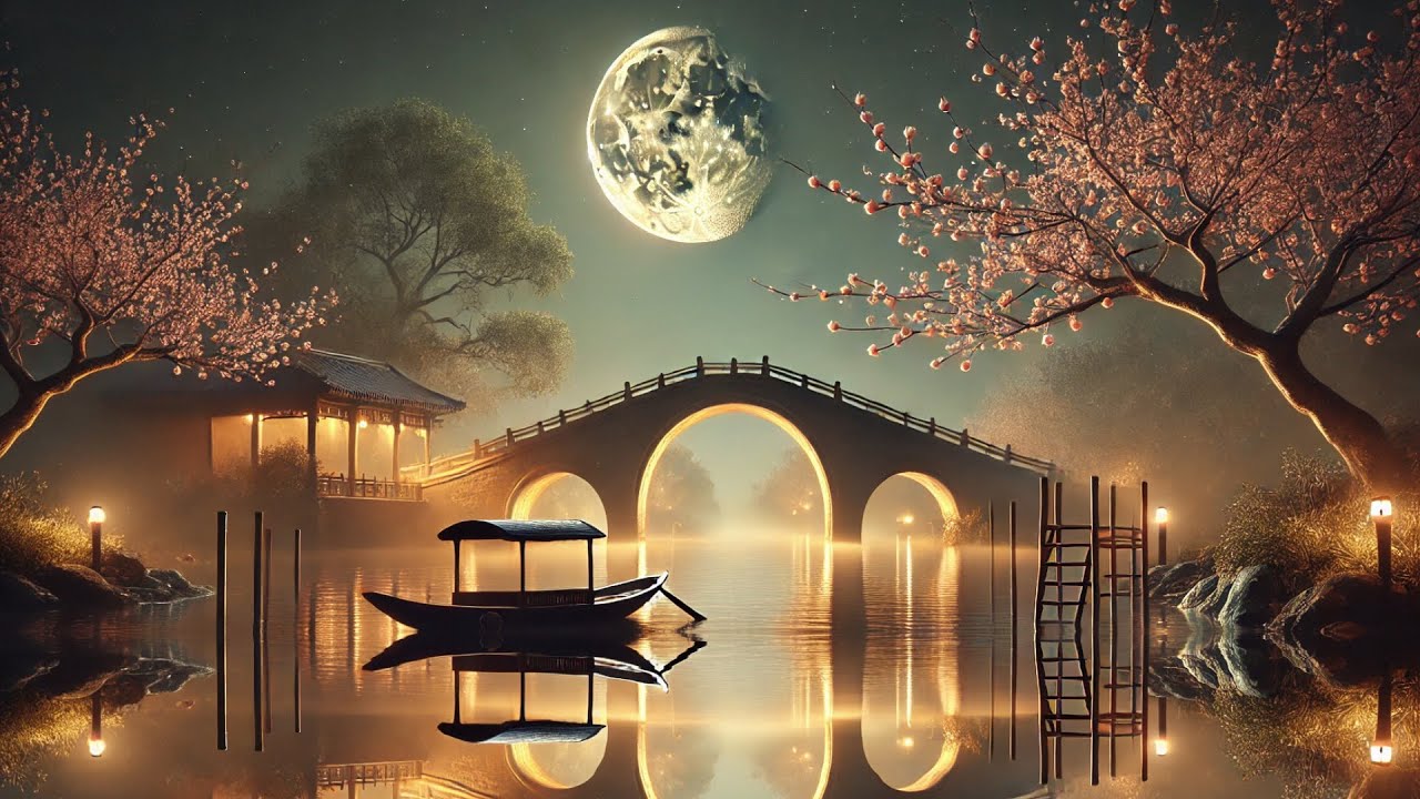💖Starlit Guzheng & Erhu: Melodies for a Rekindled Romance 🌕#erhu #guzheng #bambooflutemusic