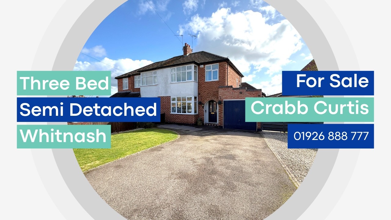For Sale - Chandlers Road, Whitnash, Royal Leamington Spa - Extended Three Bed Semi Detached #home