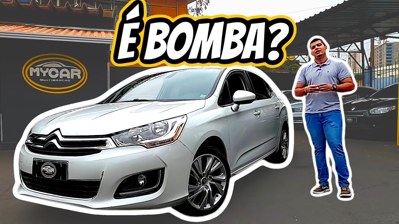 Citroën C4 Lounge Tendance 2.0 AT 2014. Barato, espaçoso e completão mas todo mundo tem medo dele!