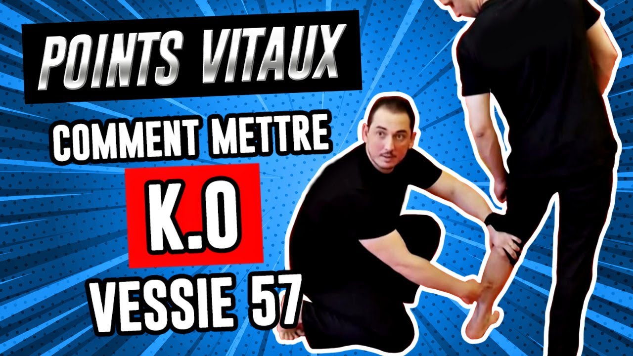 Comment faire un KO sur le point de pression Vessie 57 (Kyusho Jitsu - Points vitaux)
