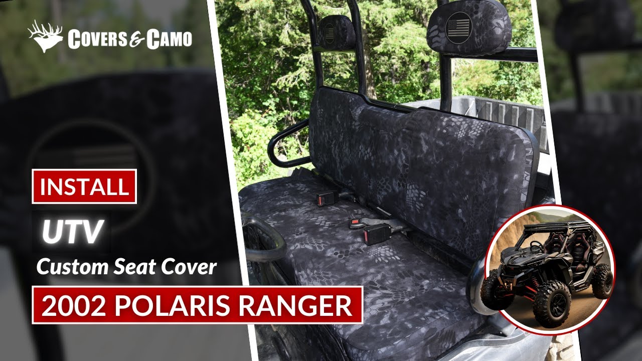 2002 Polaris Ranger | Seat Cover Installation | UTV | Covers & Camo