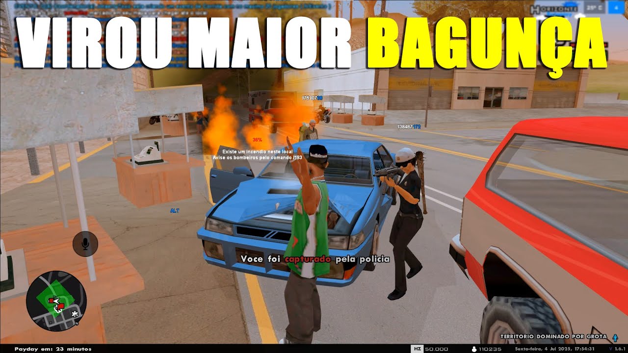 VOLTEI COM TUDO NO HORIZONTE ROLEPLAY - GTA SAMP RP