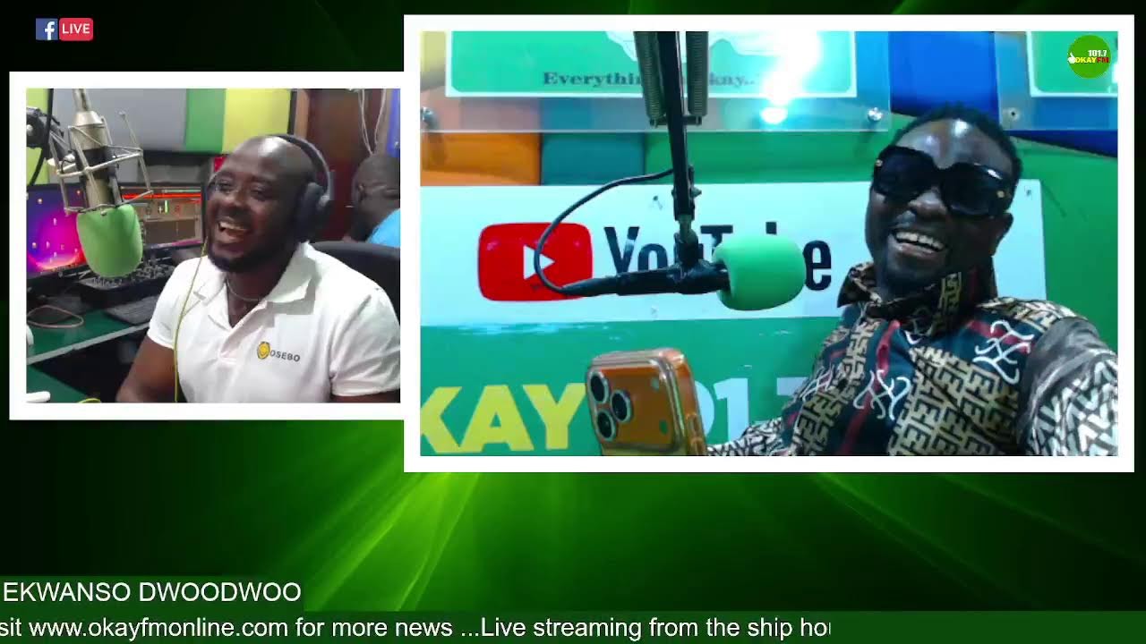EKWANSO DWOODWOO WITH NANA ROMEO ON OKAY 101.7 FM (17/03/2026)